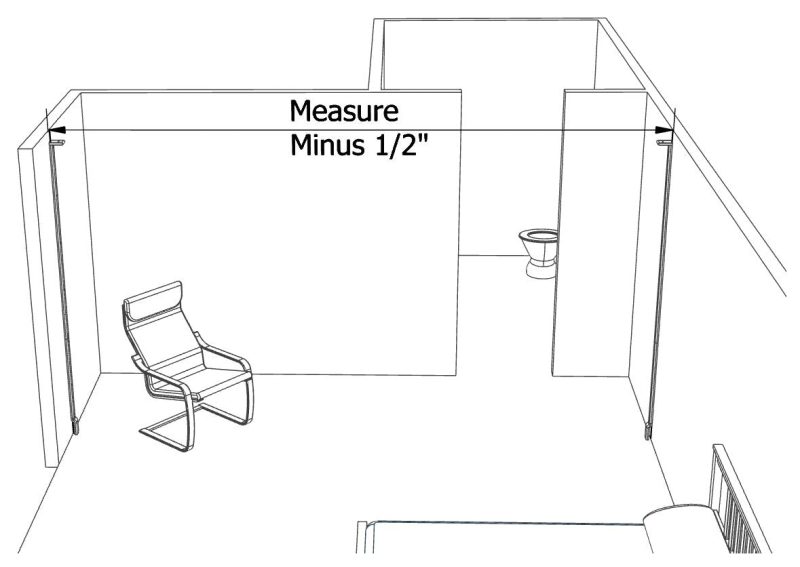 342100 2 Post Wall Mount System