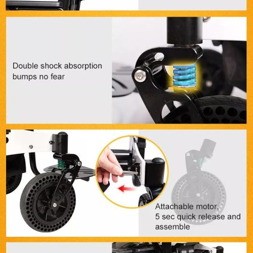 LithiumTilt in SpaceWheelchairheadrestadjustable