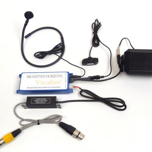 Vocalize Bluetooth Cell Phone Voice Control System for Power Wheelchair - Broadened Horizons Direct